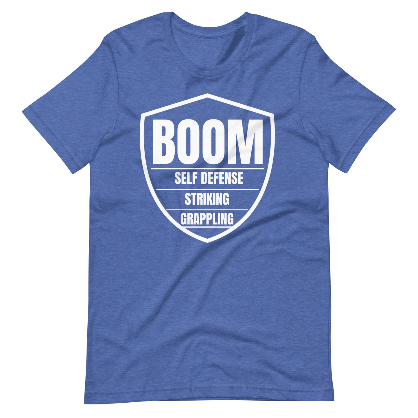 White Belt Boom Shield Unisex t-shirt