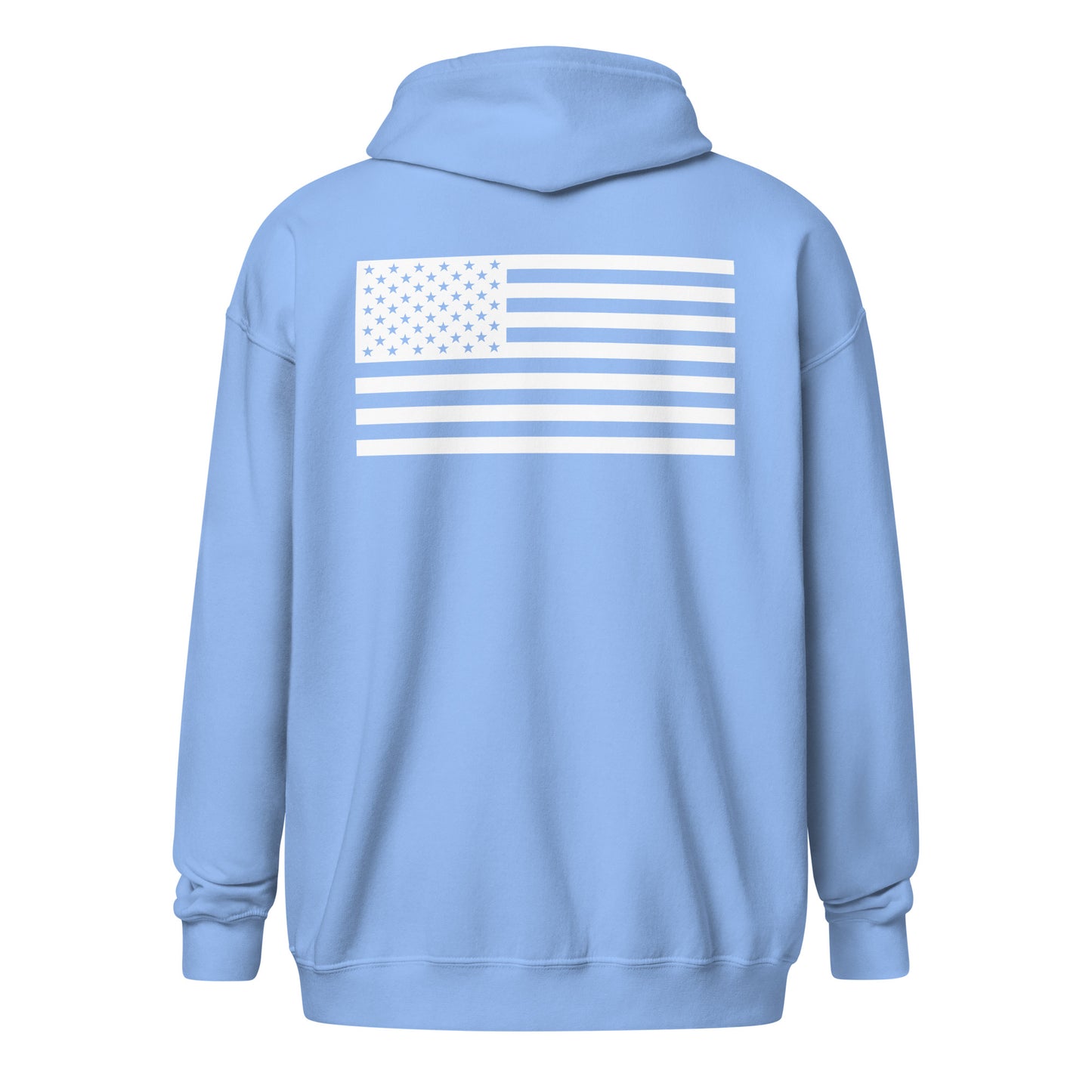 Harry's BS USA! Unisex heavy blend zip hoodie(Runs about 2 sizes small)