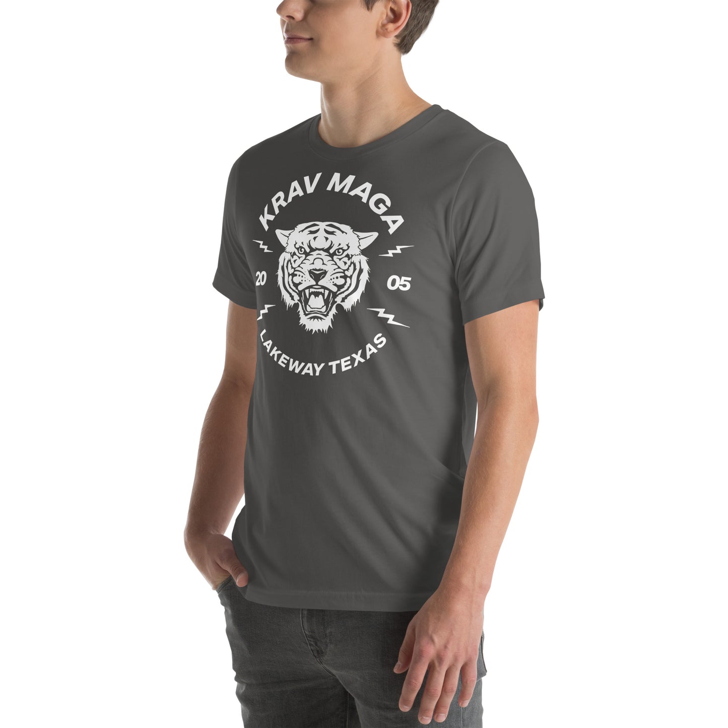 Krav Maga Lakeway Tiger 2005 Unisex t-shirt