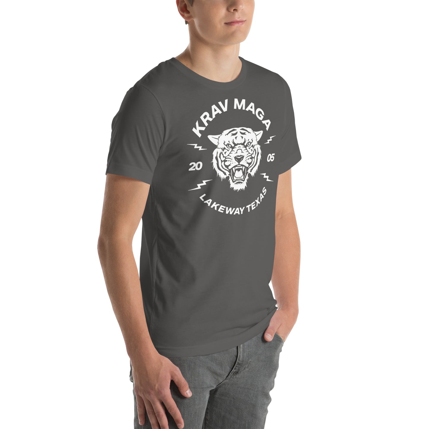 Krav Maga Lakeway Tiger 2005 Unisex t-shirt