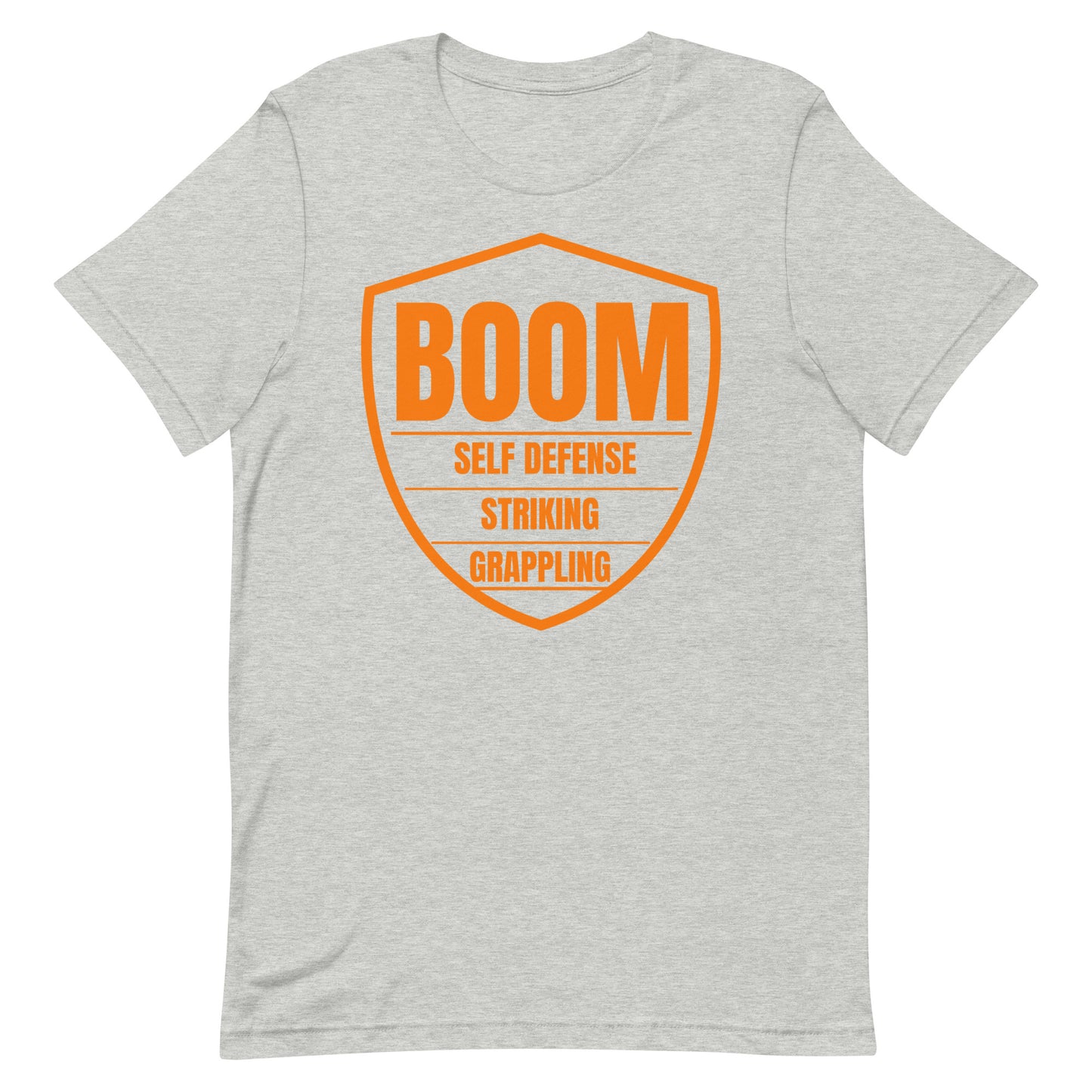 Orange Belt Boom Shield Unisex t-shirt