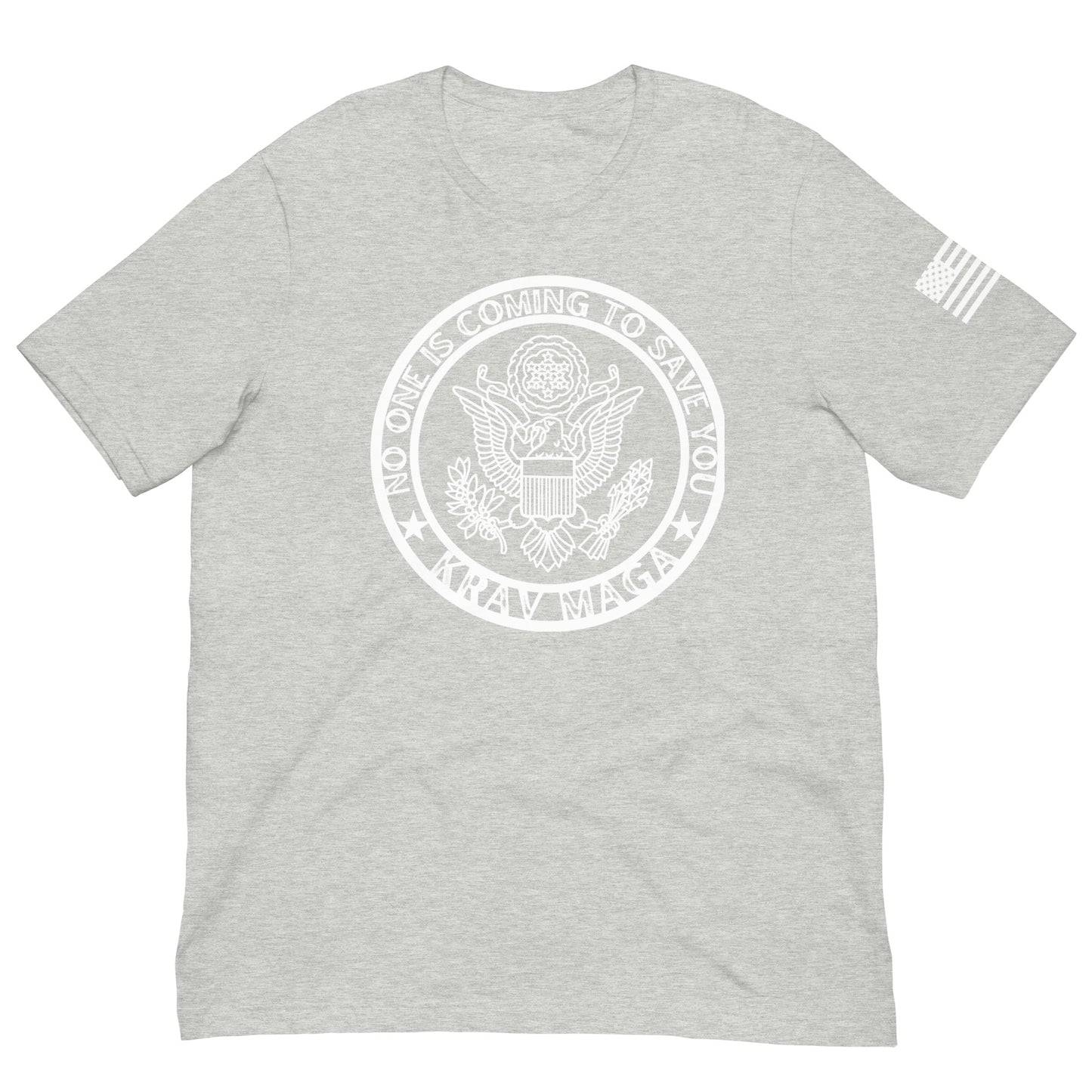 No One Is Coming USA Shield Unisex t-shirt