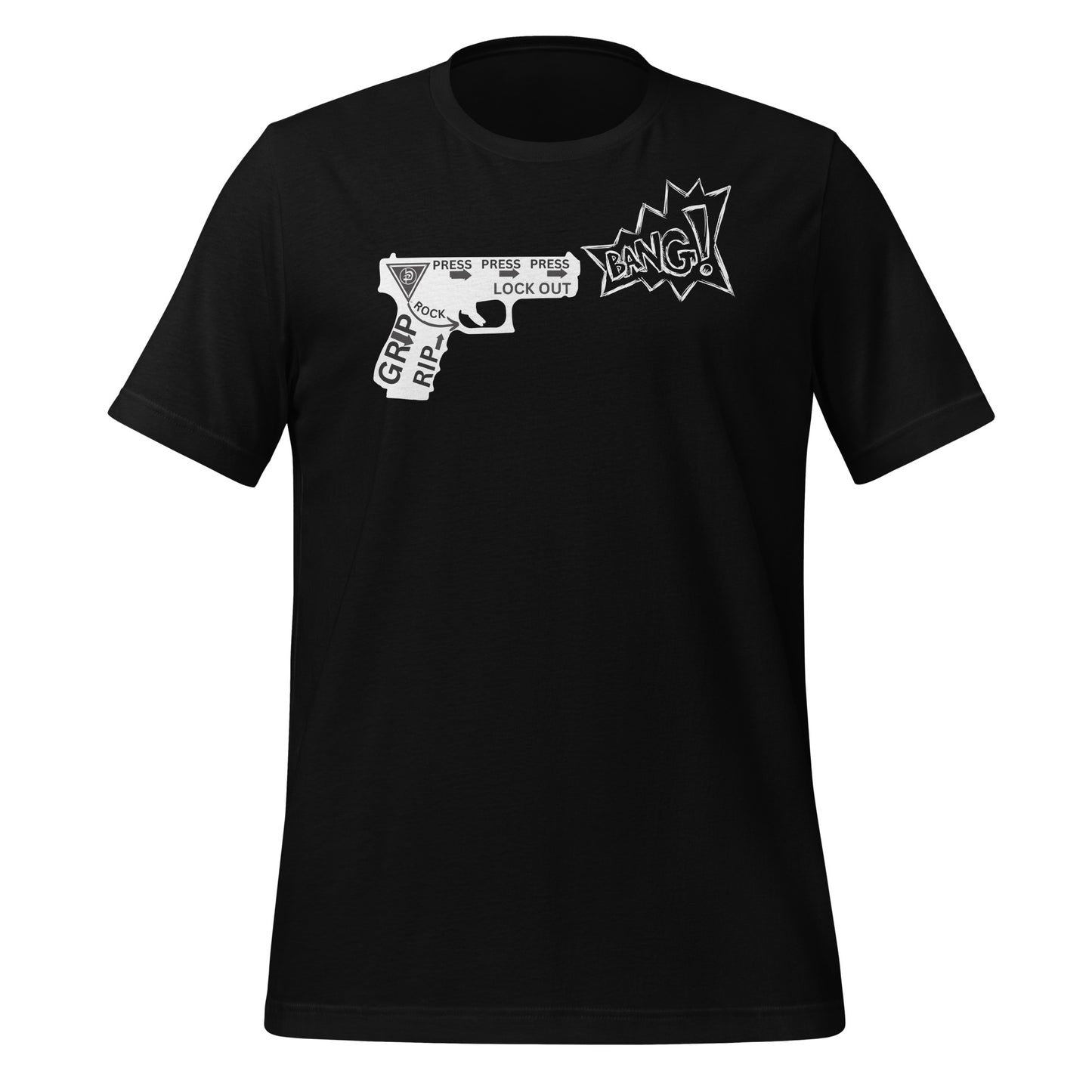 G:R:R:P:P:P BANG! Unisex t-shirt