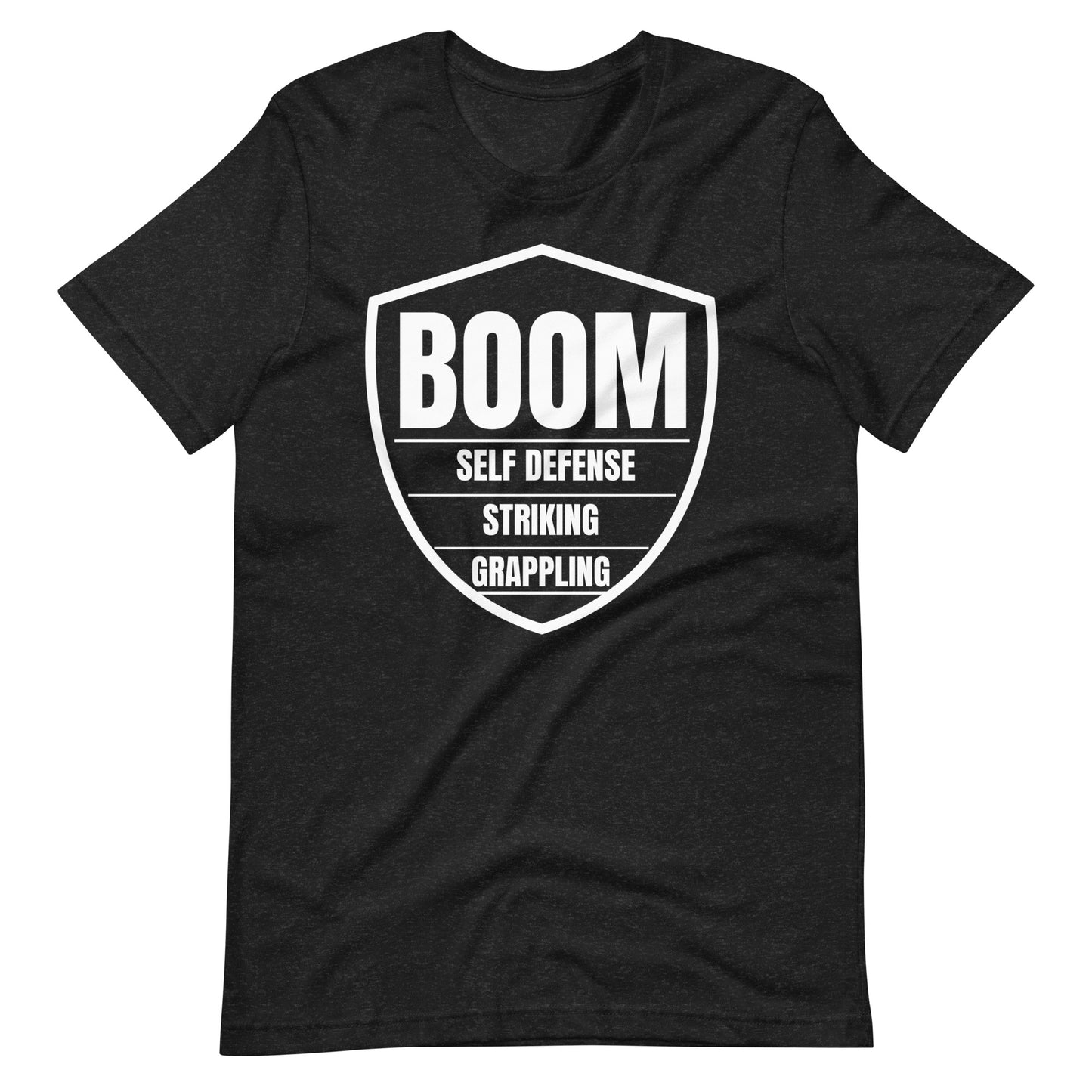 White Belt Boom Shield Unisex t-shirt