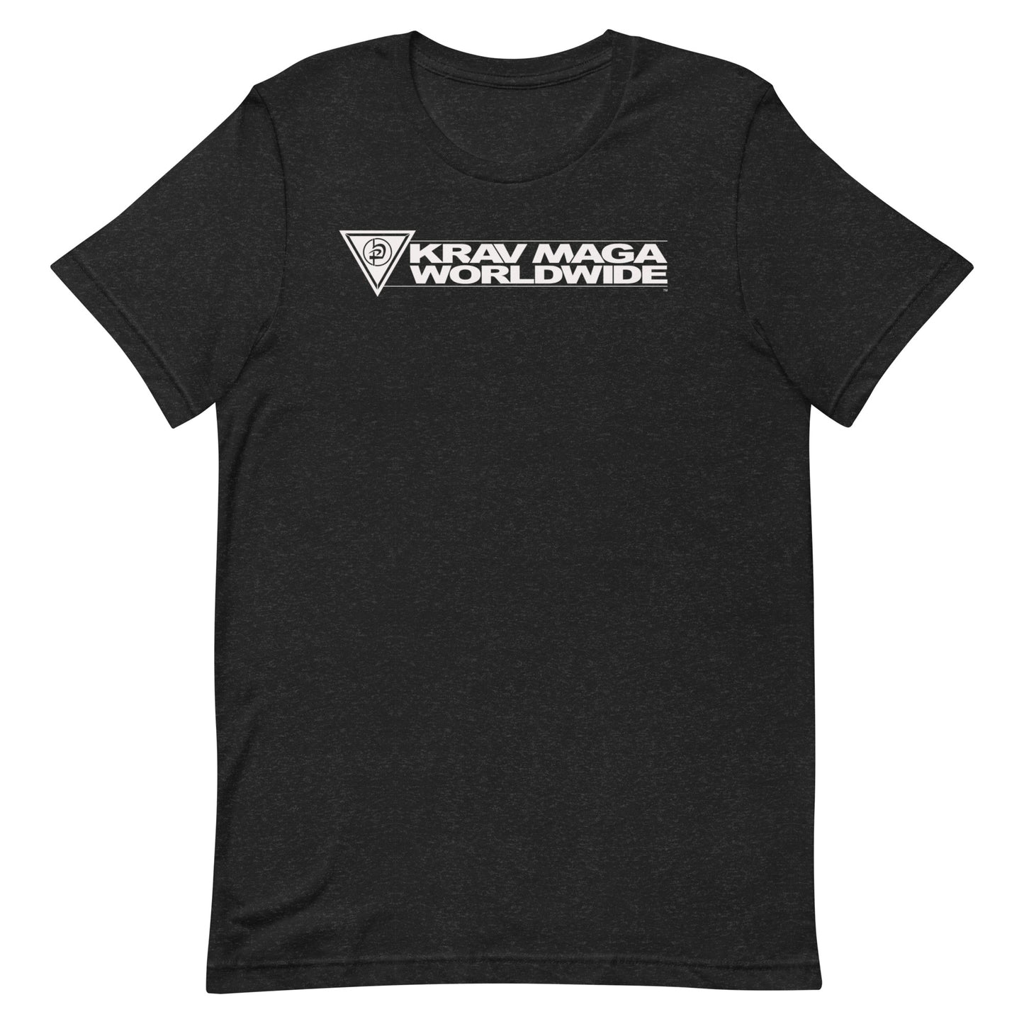 Krav Maga Worldwide WHITE FONT Unisex t-shirt