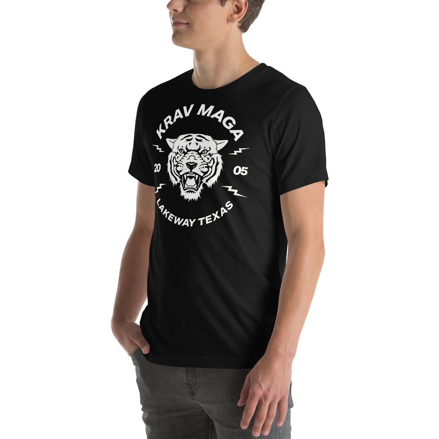 Krav Maga Lakeway Tiger 2005 Unisex t-shirt