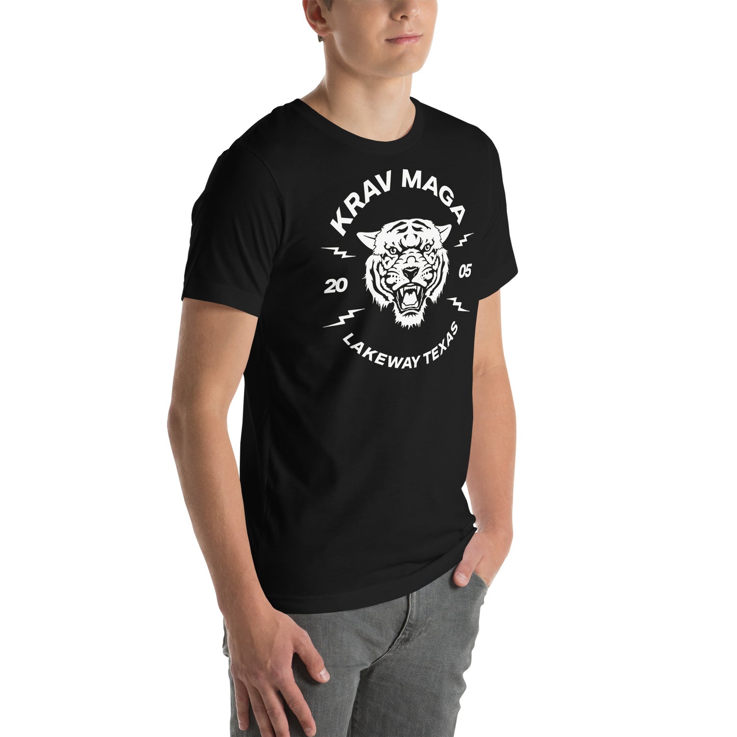 Krav Maga Lakeway Tiger 2005 Unisex t-shirt