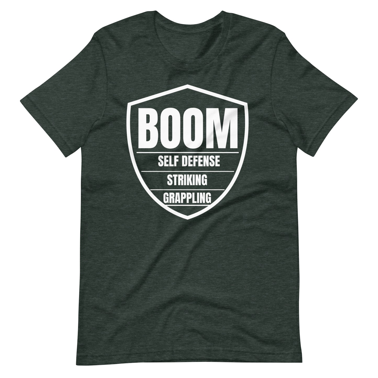 White Belt Boom Shield Unisex t-shirt