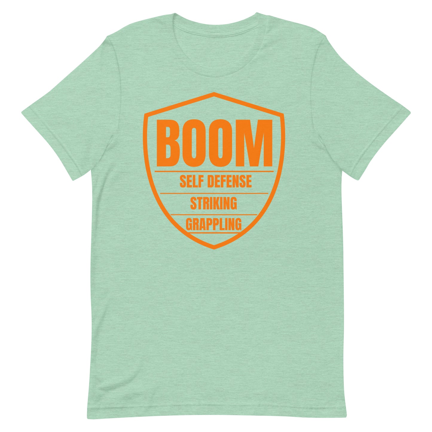 Orange Belt Boom Shield Unisex t-shirt