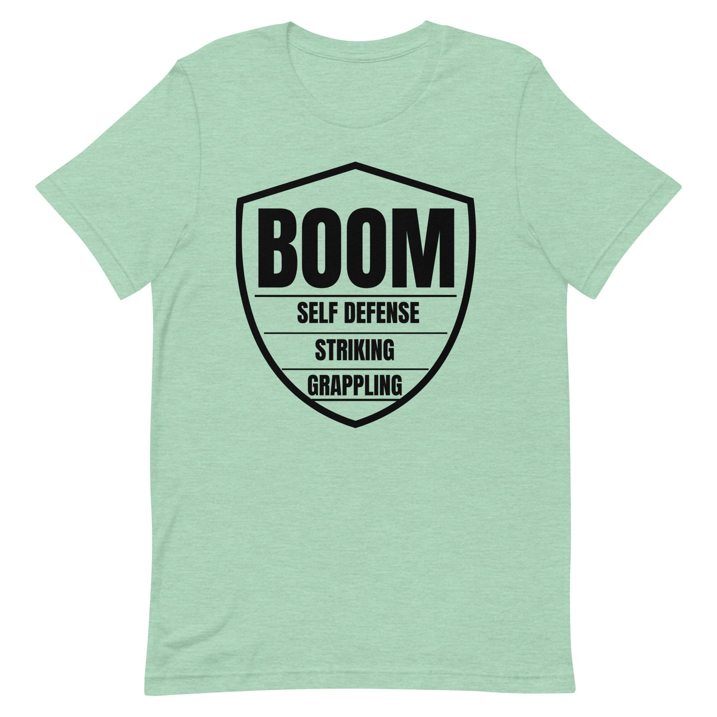 Black Belt Boom Shield Unisex t-shirt