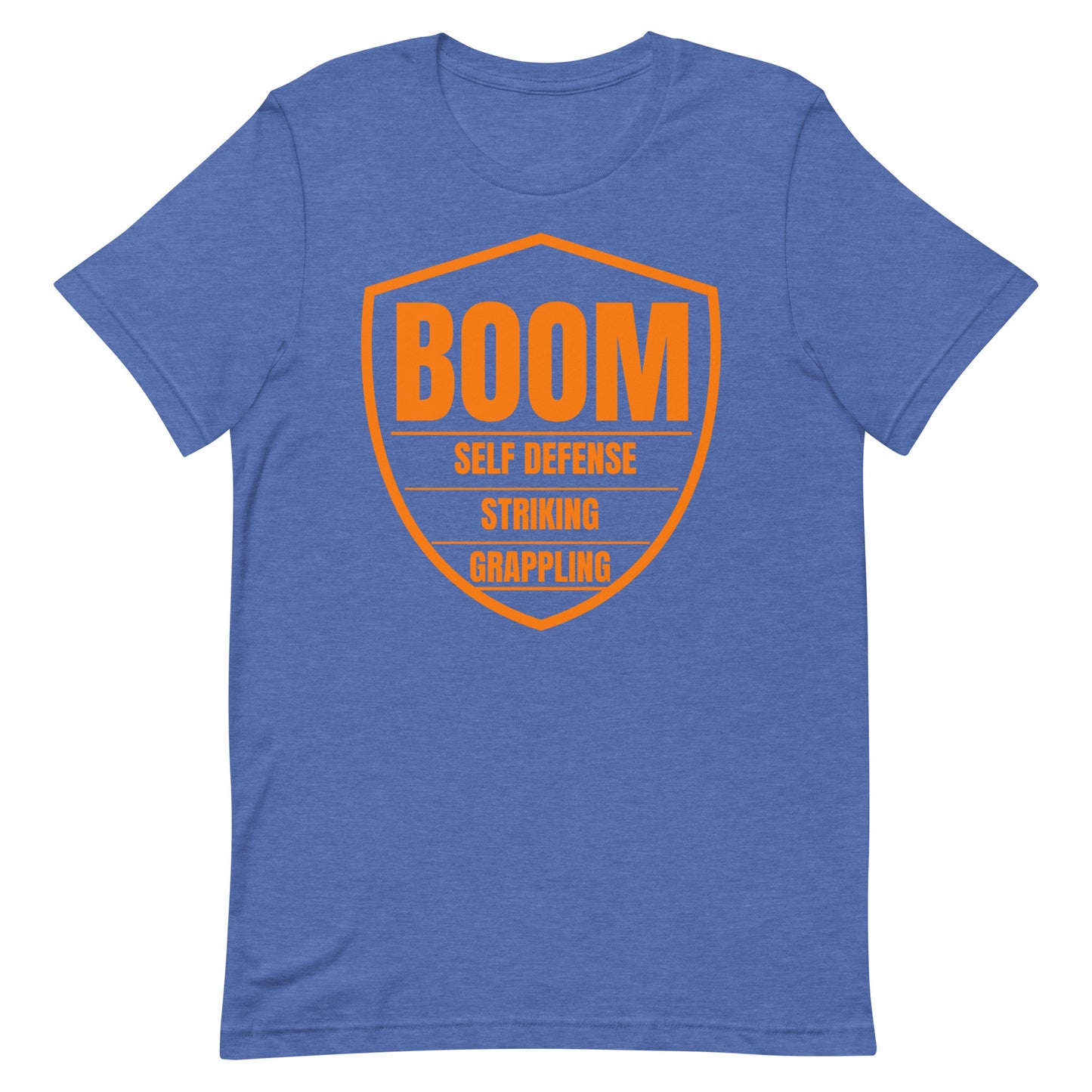 Orange Belt Boom Shield Unisex t-shirt