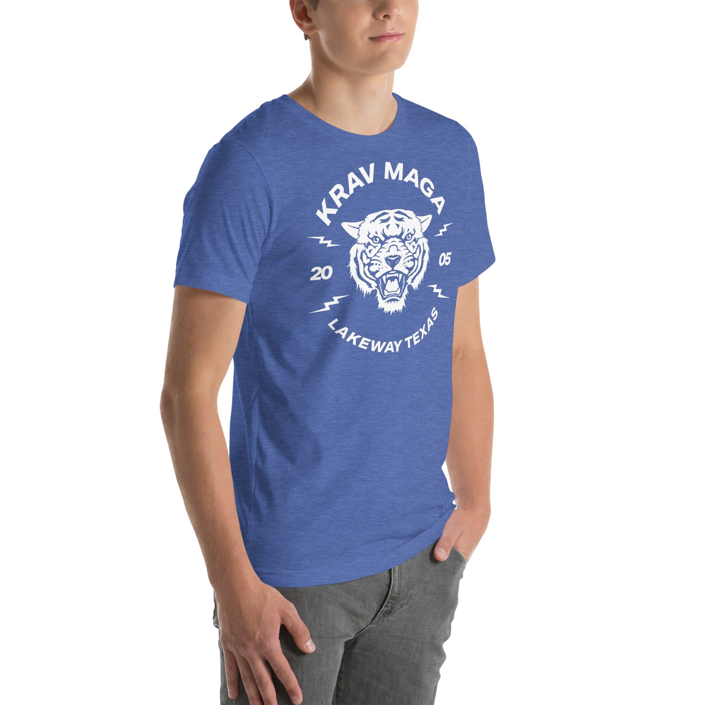 Krav Maga Lakeway Tiger 2005 Unisex t-shirt