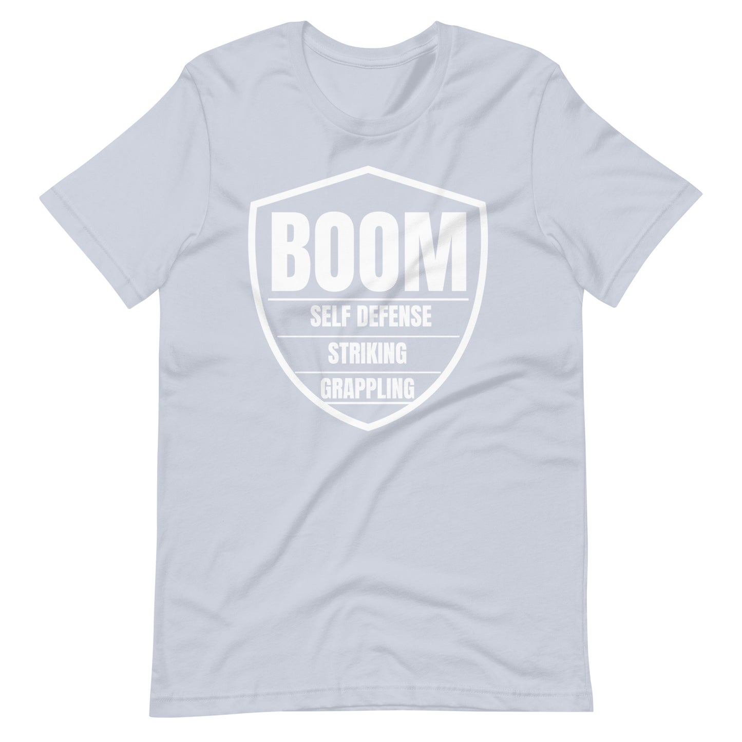 White Belt Boom Shield Unisex t-shirt