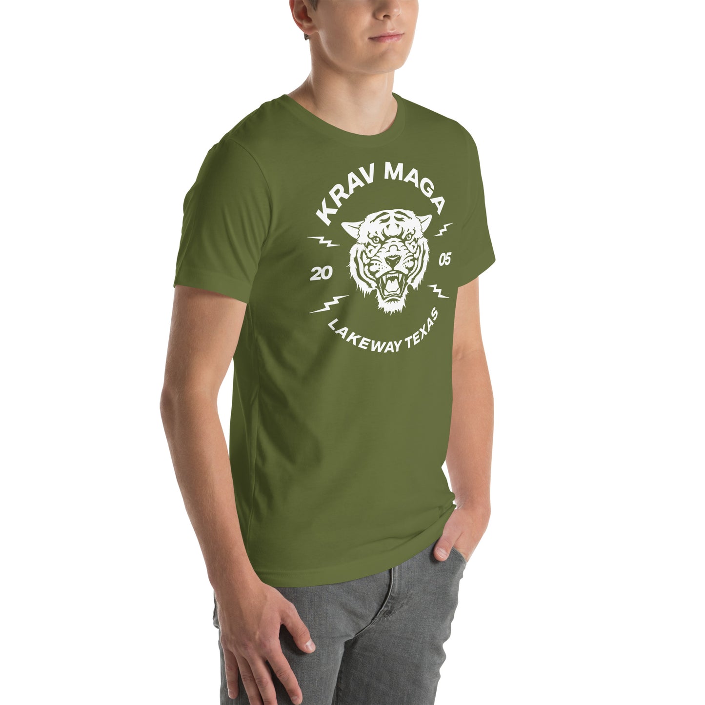 Krav Maga Lakeway Tiger 2005 Unisex t-shirt