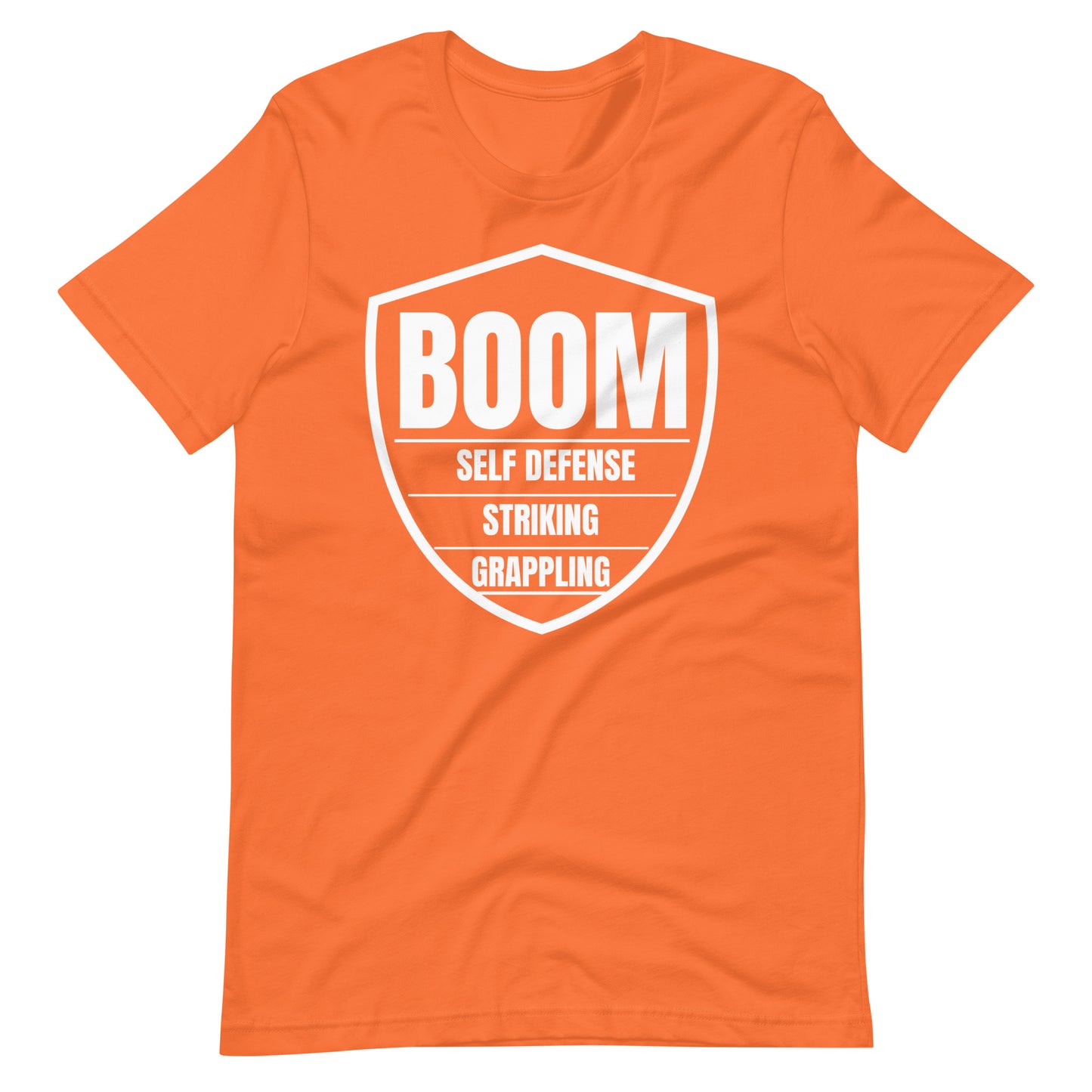 White Belt Boom Shield Unisex t-shirt