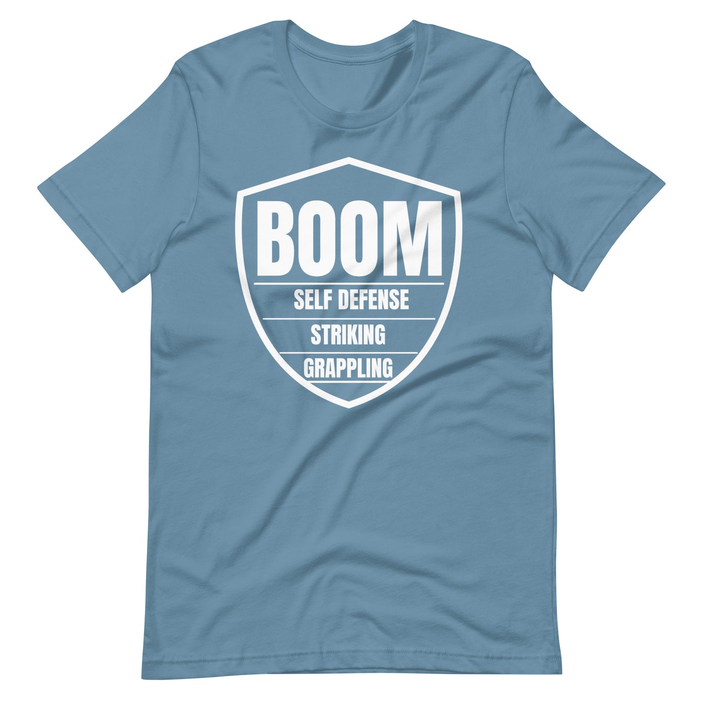 White Belt Boom Shield Unisex t-shirt