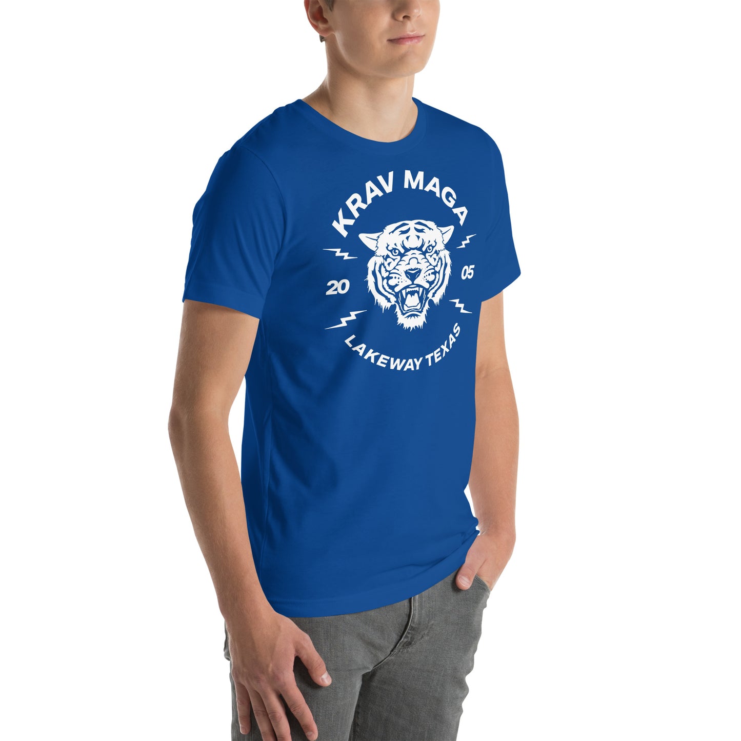 Krav Maga Lakeway Tiger 2005 Unisex t-shirt